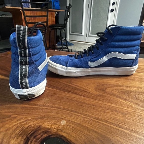 Vans Other - Vans Royal Blue High-Top Sneakers